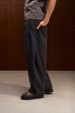 Брюки Nothomme Blue Monte Slanted-Cut Sweatpants "Tile Cat Gray"