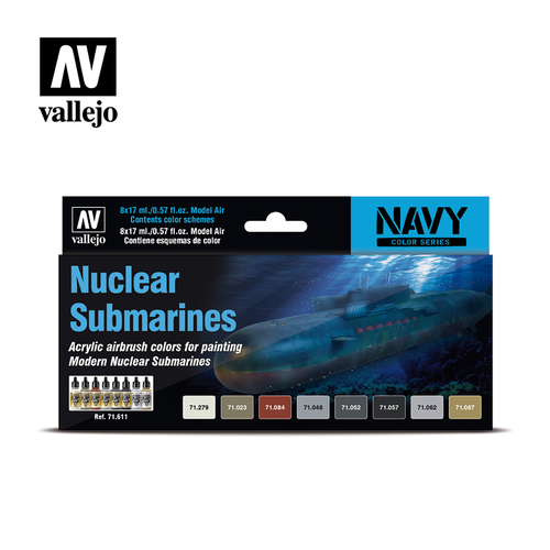 Model Air Set: Nuclear Submarines (8)