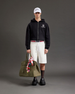 LOTUS ZIP-UP HOODIE OVERSIZED