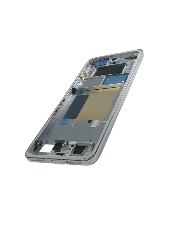 Рамка (средняя часть корпуса) для Vivo X200 Pro серебристая (Silver)