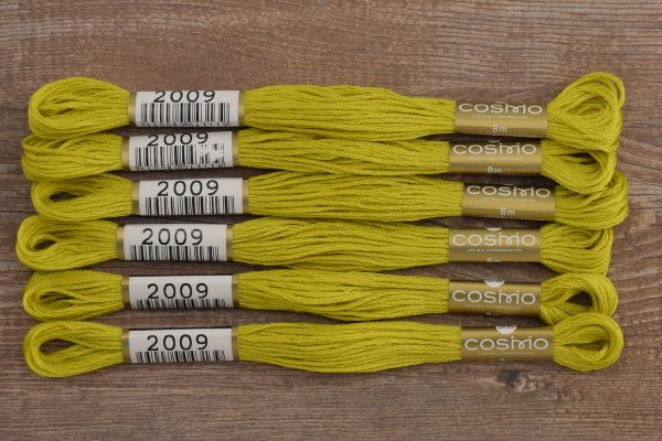 Мулине Lecien Cosmo, цв. 2009 / 6 мот. по 8 метров, в 6 сложений