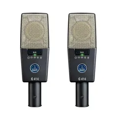 AKG C414 XLS ST Matched Pair Black