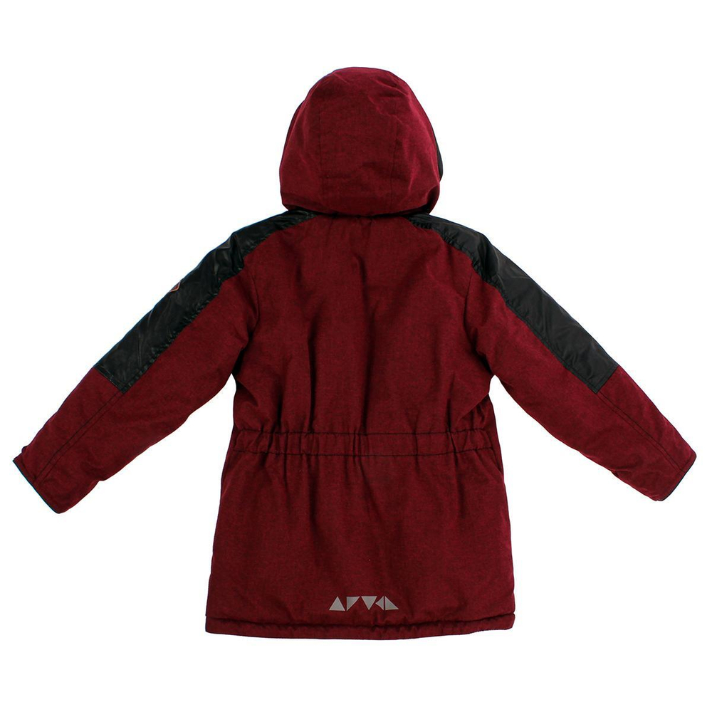 Куртка Торес 300 гр. р.7 (128) бордовый меланж/черный