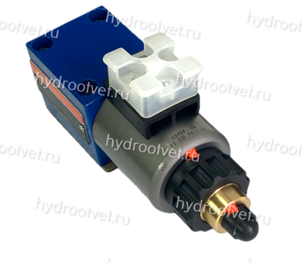 DBET-6X/50G24K4V - Пропорциональный предохранительный клапан Ду6 (пилот), давление регулировки до 50 бар, встроенные усилитель = нет
