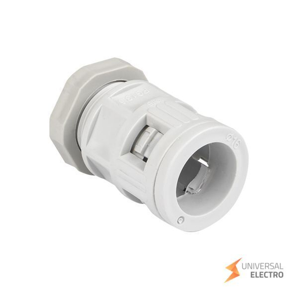 Коннектор для гофрированной трубы (16 мм) (50 шт) EKF-Plast