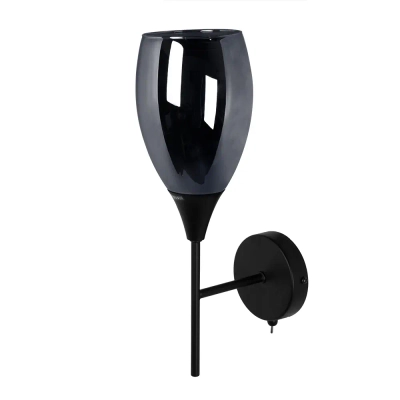 Бра Arte Lamp BARRY A7951AP-1BK, 1хE14