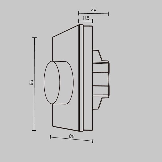 Панель управления Maytoni Lighting control 711025