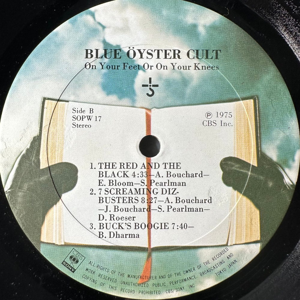 Blue oyster Cult ‎– On Your Feet Or On Your Knees 2LP (Япония 1975г.)