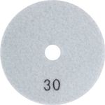 39850 Алмазный гибкий шлифовальный круг 100 мм, Р 30, АГШК (липучка), сухое шлифование, FIT
