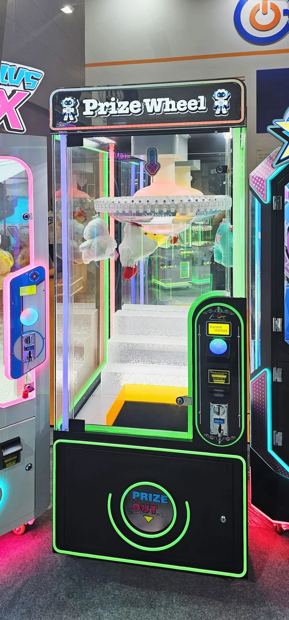 Призовой автомат прищепка «Prize Wheel»