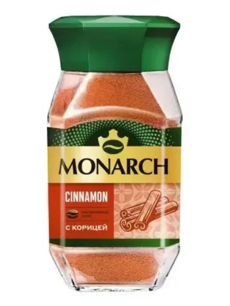 Кофе растворимый Monarch Cinnamon с корицей 90 г x 4 шт