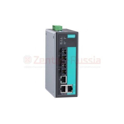 MOXA EDS-405A-MM-SC Управляемый промышленный коммутатор, 5 портов