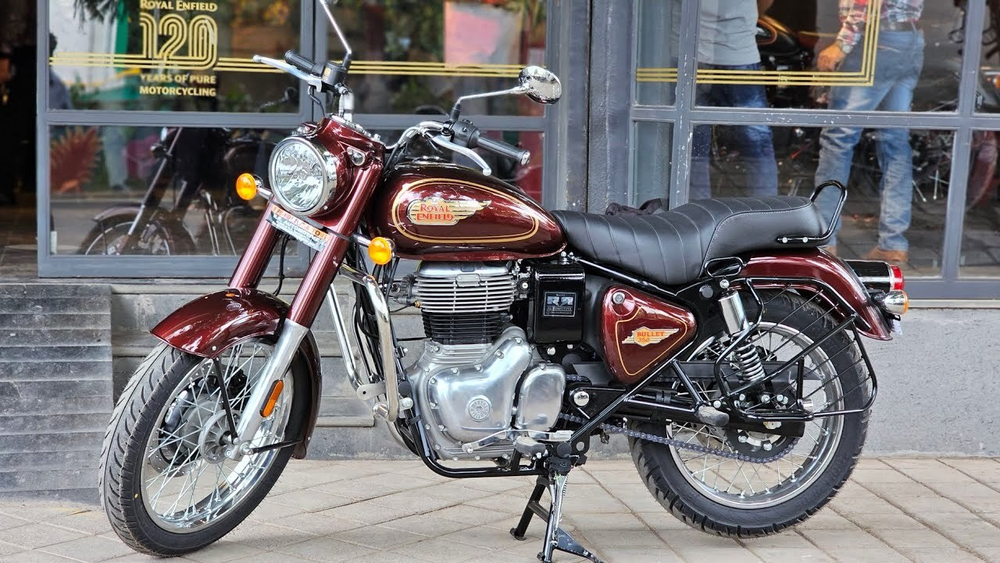 Royal Enfield Bullet 350 Standard Maroon 2025