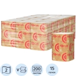 Полотенца бумажные д/дисп FocusPremium2сл 200л15пач/уп_5083739/50