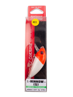 Воблер минноу L Minnow 44 мм 5 г цвет #01