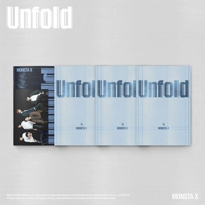 Альбом MONSTA X - Unfold American Studio Album RANDOM Version