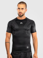 Рашгард Venum Nexus Black/Silver S/S