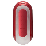Красный мастурбатор Flip Zero Red & Warmer с подогревом (Цвет: красный)