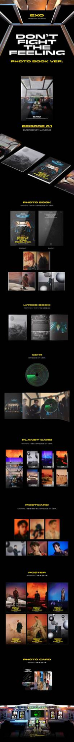 Альбом EXO - DON’T FIGHT THE FEELING (Photo Book Ver.)