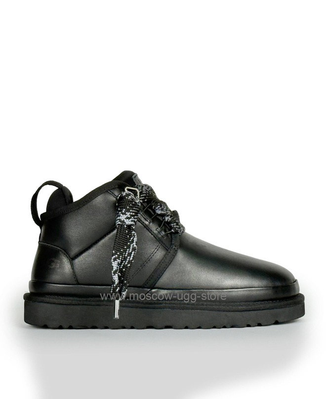 MENS NEUMEL FT BOOT - Leather Black