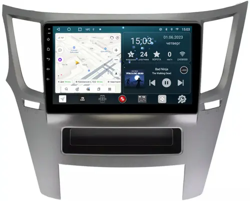Магнитола для Subaru Legacy, Outback 2009-2015 - Redpower 363 Android 10, Быстрая, CarPlay, SIM-слот