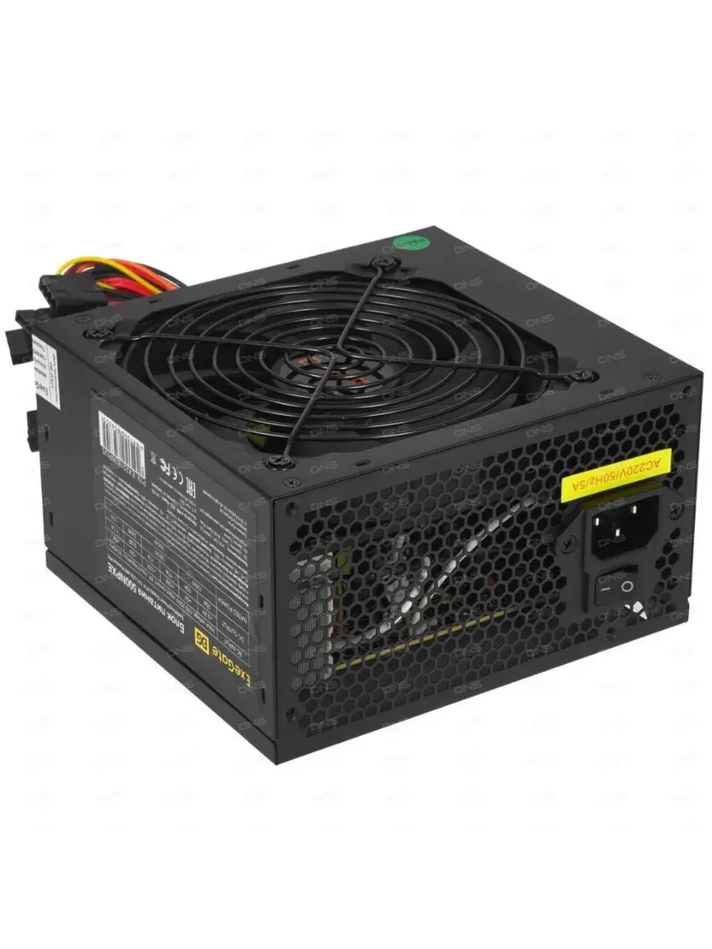 Блок питания 500NPXE 500W EX221638RUS BLACK ATX 20+4 пин