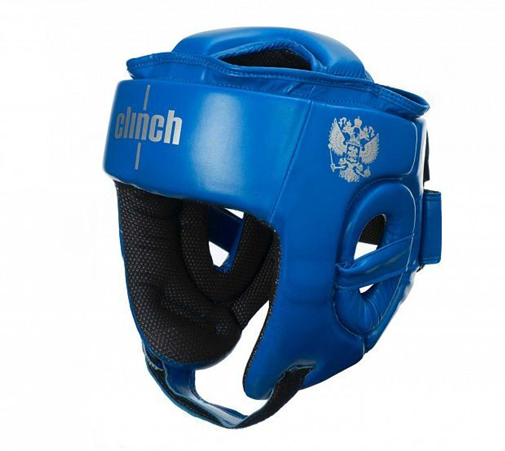 Шлем для единоборств Clinch Helmet Kick синий C142