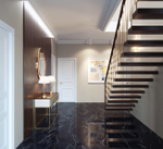 Staro Oasis Conical Black High Gloss 60x60