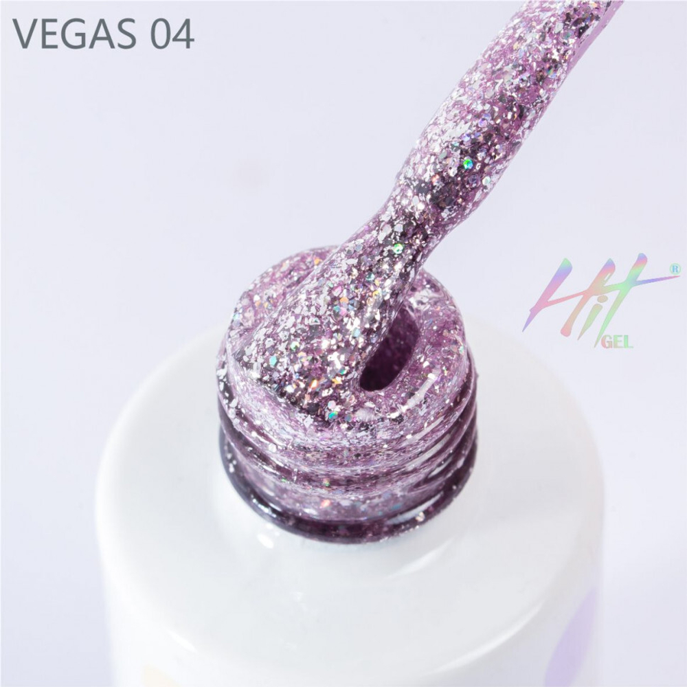 Гель-лак ТМ "HIT gel" №04 Vegas, 9 мл