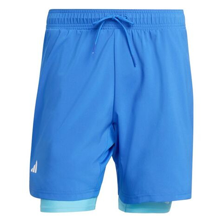 Теннисные шорты Adidas Club 2in1 - glory blue