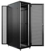 Шкаф напольный 19", 42U NTSS NTSS-R42U60100PD/PDD-BL