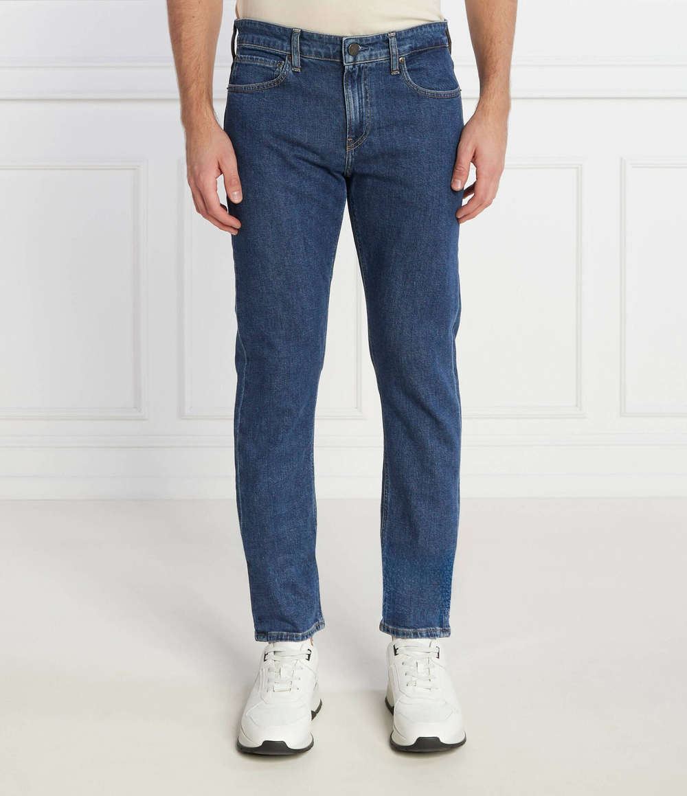 Джинсы SLIM FIT MID BLUE Calvin Klein - голубой(K10K110708)