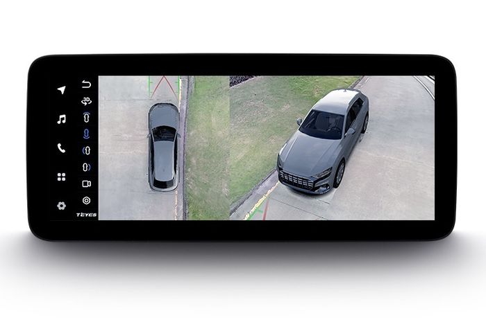 Магнитола для Mazda 3 BM, Axela 2013-2019 - Teyes LUX ONE 360 монитор 12.3", Android 10, Быстрая, CarPlay, 4G SIM-слот, 4 камеры в комплекте