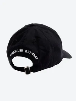Кепка взрослая WRANGLER WASHED LOGO CAP BLACK