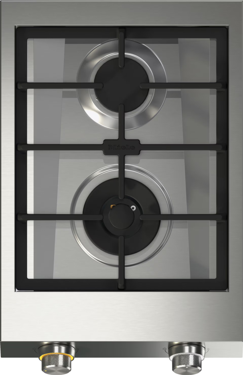 Модульная газовая варочная панель Miele Dreams – Cook S 2P с полками сталь