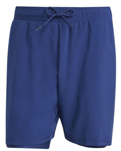 Мужские теннисные шорты Adidas Club 2in1 - небесный