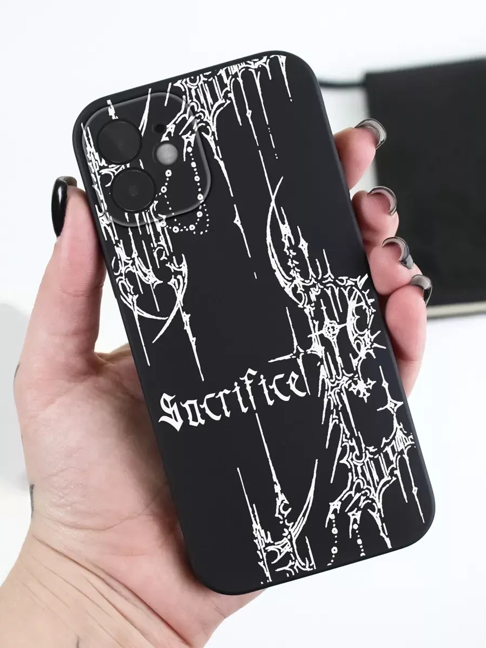 Чехол на iPhone 12 с принтом