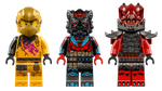 Конструктор Лего Ниндзяго Суперштормовой самолёт Раса и Арина | LEGO Ninjago 71833 - 510 деталей (8+)