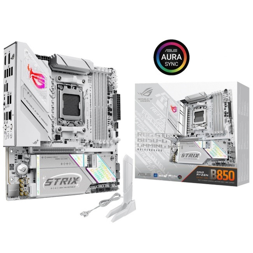 Материнская плата ASUS ROG STRIX B850-G GAMING WIFI (AM5/AMD B850/4xDDR5/PCI-Ex16/4xM.2/SB7.1/Wi-Fi/BT/DP/HDMI/ATX)