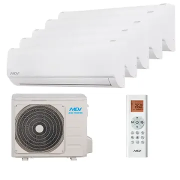 Мультисплит система на 5 комнат MDV MDSAF-07HRDN8 x 5 / MD5O-42HFN8