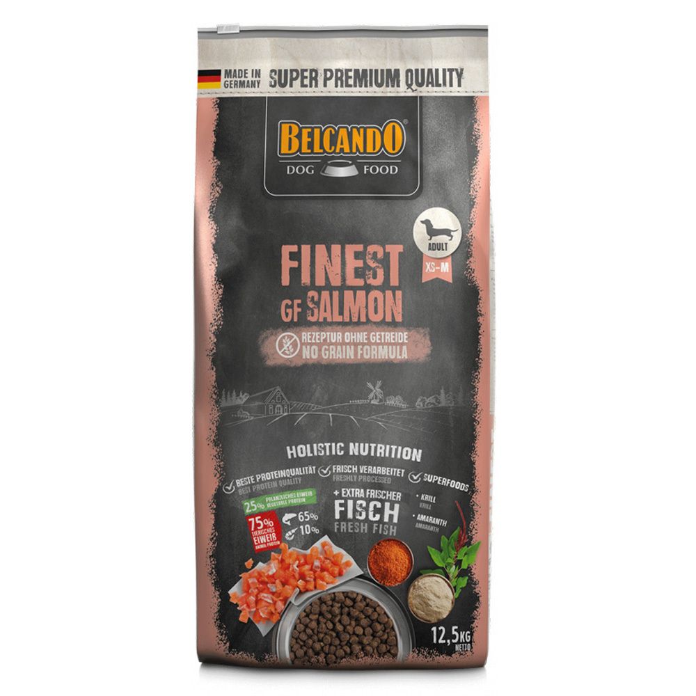 Сухой корм Belcando Finest GF Salmon 12,5 кг Сухой корм Belcando Finest GF Salmon 12,5 кг