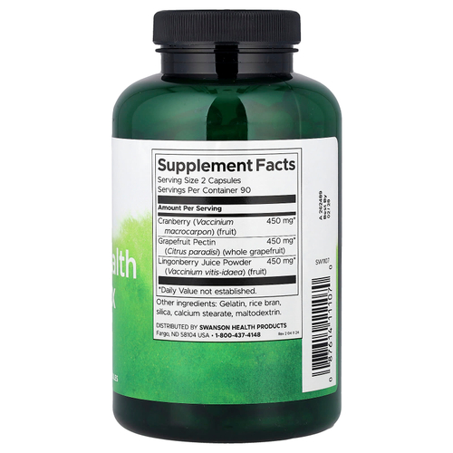 Swanson Vitamins, Комплекс для здоровья мочевыводящих путей, 180 капсул