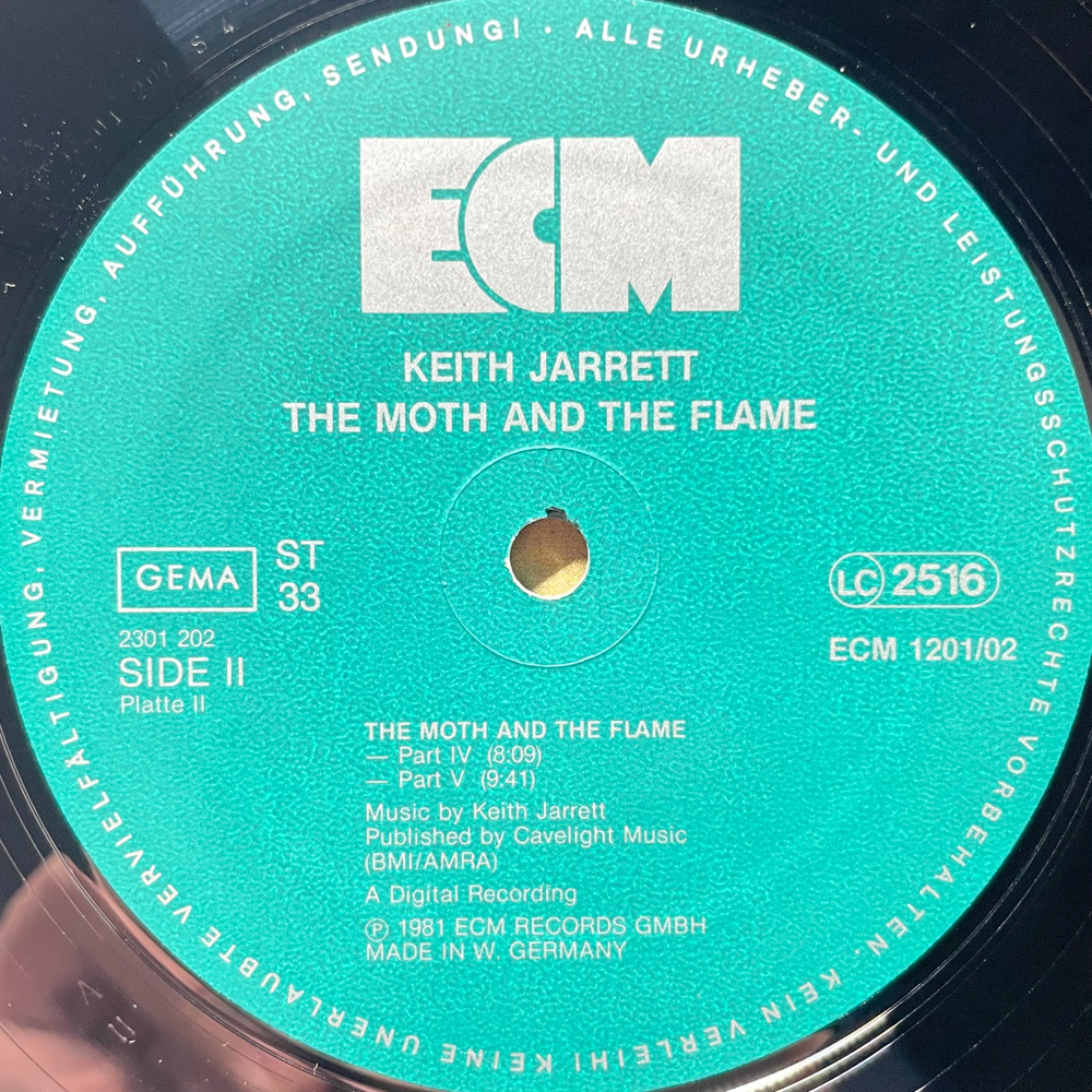 Keith Jarrett ‎– Invocations / The Moth And The Flame 2LP (Германия 1981г.) ECM