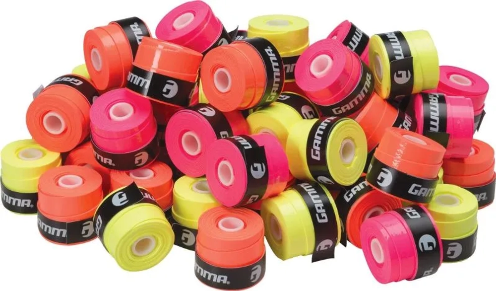 Теннисные намотки Gamma Neon Tac 60P