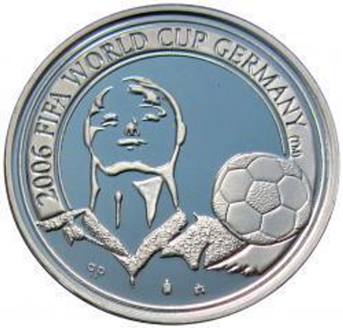20 евро. Чемпионат мира по футболу Германия. Бельгия. 2005 год