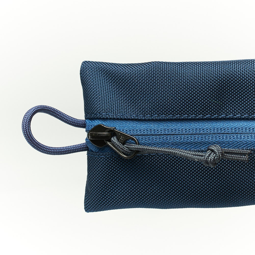 Fabric Key Wallet темно-синий