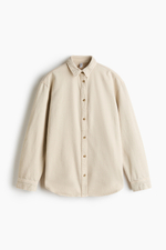 Джинсовая рубашка оверсайз - H&M
