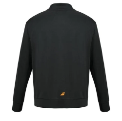 Мужская теннисная кофта Babolat Padel Perforated - black/black