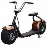 Электроскутер Seev Citycoco Classic 1000W 12Аh 60V Зеленый