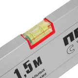 Правило алюминиевое с уровнем, L-1.5 м, 2 ручки Matrix — фото 3